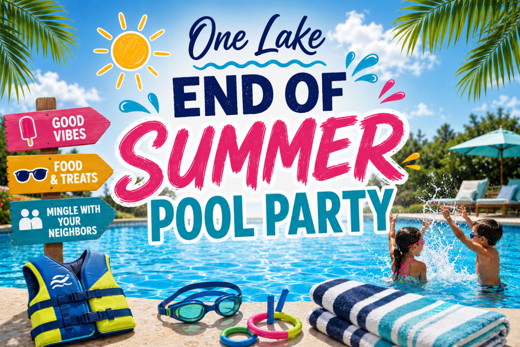 2026 - Lake Club - End of Summer Banner